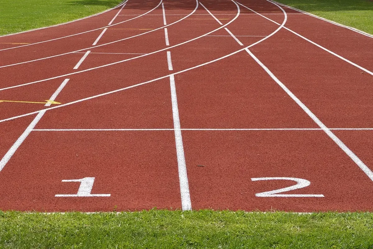 A track photo shared in PairUp Square